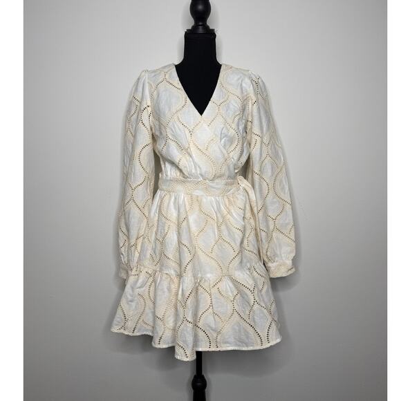 Sezane Dresses & Skirts - NWT Sézane Faith Lace Dress Ecru Romantic Boho FR 38/US 6